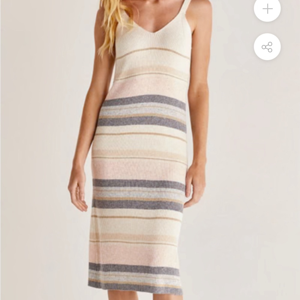 Z Supply Malibu Stripe Sweater Dress